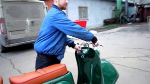 Мотороллер Тула Т200. Мотоателье Ретроцикл.