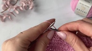 Классный фактурный узор спицами / Обзор Gazzal Jeans