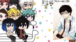 Реакция Крд на Синий Экзорцист | Demon Slayer react to Blue Exorcist