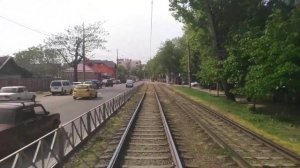 Краснодарский трамвай. Поездка по маршруту №8