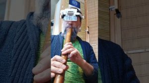 Ремонт японской флейты Сякухати 1 часть