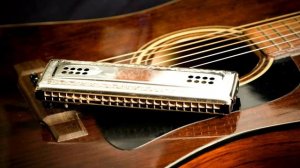 Гитара+губная гормошка(красивая мелодия)