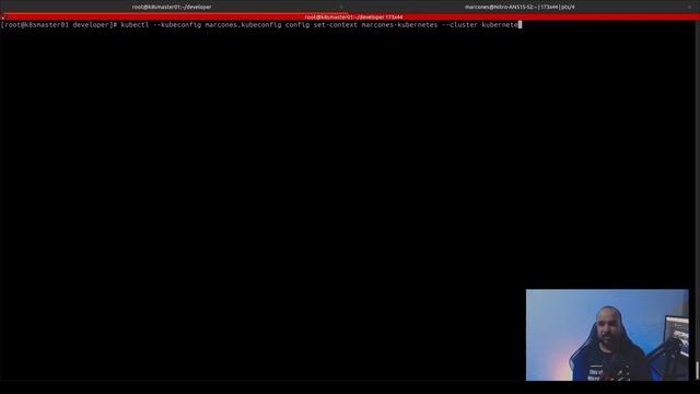 Criando kubeconfig personalizado para Usuário смотреть онлайн