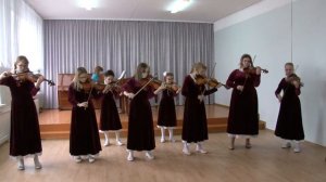 В. Азарашвили Ноктюрн, исп. детский ансамбль скрипачей "Искринка", рук. Скороходова Н.Г. Искитим