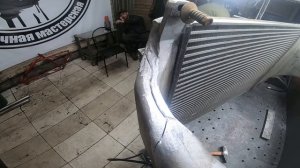 Сварка интеркулера Freightliner