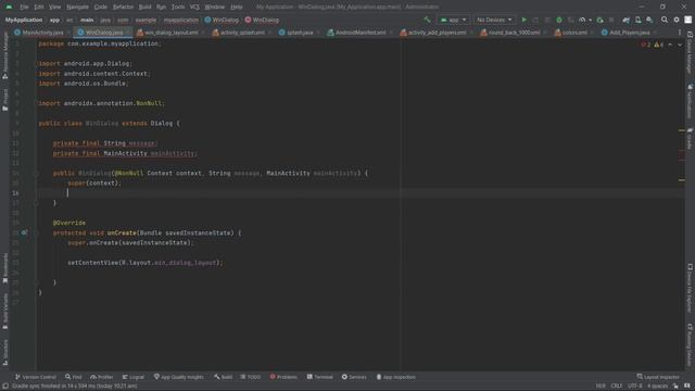 Tic Tac Toe game in Android | Creating main java class| End | Android Studio смотреть онлайн