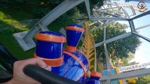 Диана и Даня в парке аттракционов. Манкиту