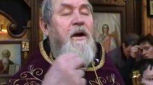 "И сын человеческий будет предан на распятие..." проповедь 28 марта 2004. Протоиерей Василий Ермаков