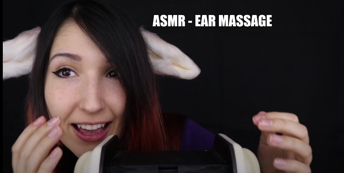 ASMR - EAR MASSAGE  Relaxing Oily Massage Whispers