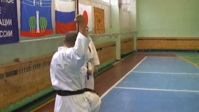 Shotokan Kata: Bassai Dai standart KWF by Mourad Saihia part 2