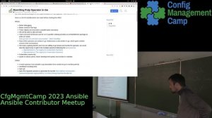 Ansible Contributors Summit 2023.02 Ansible Ecosystem Operators