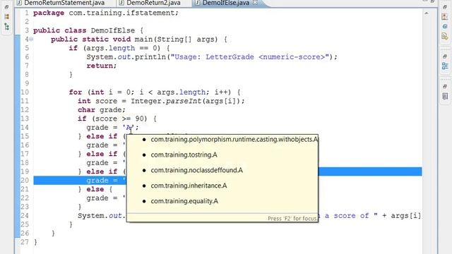 Java If Else смотреть онлайн
