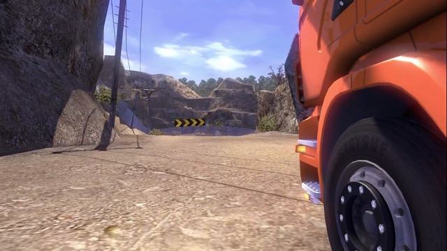 Euro Truck Simulator 2. Поездка в карьер смотреть онлайн