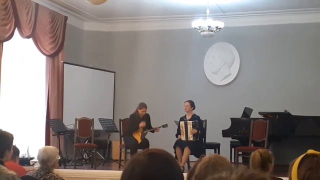 Осетинская фантазия для гармони-хромки и балалайки