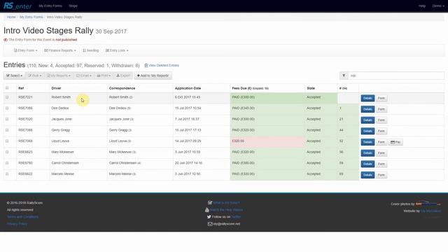 RS Enter help - 09 - filter the entries table