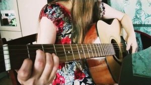 Мой кот пришëл назад, песня про кота (на гитаре)