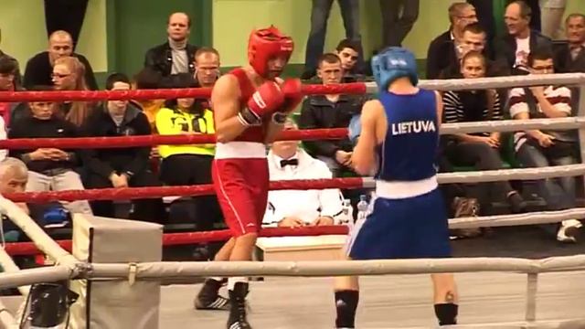 Aurimas Naudžius vs. Eimantas Stanionis. Lithuania boxing championship final - 64 kg. смотреть онлайн