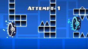 Я попросил игроков построить необычный уровень в Geometry Dash 2.2