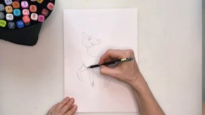 Как нарисовать единорога. Рисуем единорога. Урок рисования. How to draw unicorn.  единорог просто.