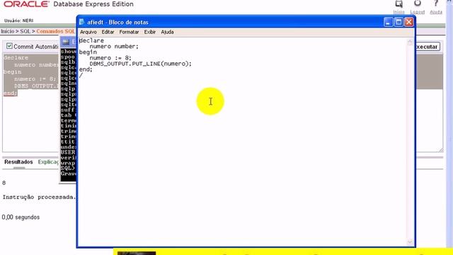 aula 2409 PL SQL dbms output put line
