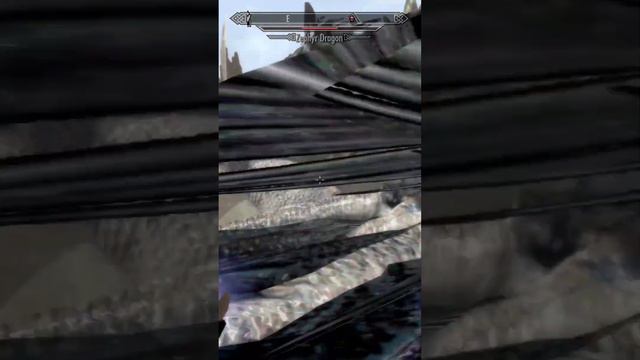 KILLING A ZEPHYR DRAGON IN SKYRIM