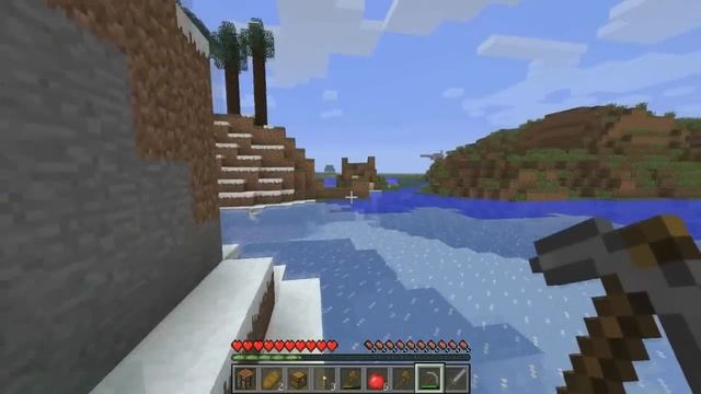 Let's play minecraft (обучение). Серия 1 "Первые шаги "