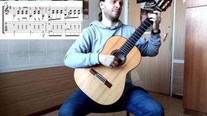 Как играть Beatles Yesterday (Битлз. Вчера) на гитаре. Ноты+табы
