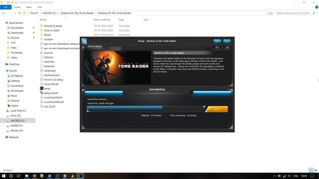How to install The Shadow of the Tomb Raider and fix language CPY смотреть онлайн