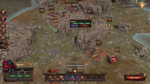 I LIKE TWIN ASSAULT CANNONS | Blood Angels #04 | Warhammer 40,000: Battlesector смотреть онлайн