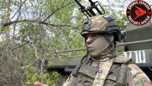 Расчеты зенитных установок ЗУ-23-2 подразделений ПВО 1-го армейского корпуса