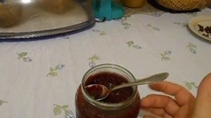 Желе из клюквы, готовое