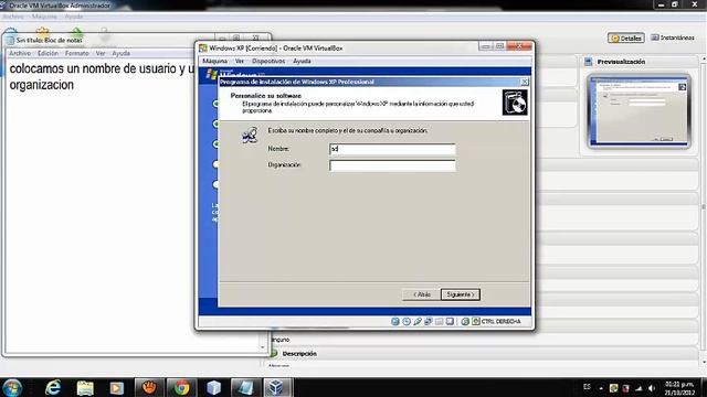 Instalación Windows XP en VirtualBox - UCV 2012 смотреть онлайн