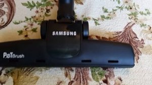 Samsung SC4474 Работа турбощетки Pet.