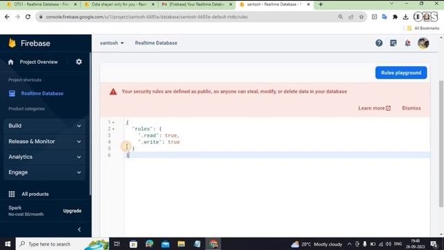 Firebase Realtime Database sequrity rules for securing data 2024. смотреть онлайн