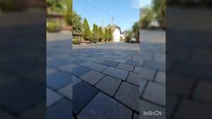 Укладка тротуарной плитки. Устройство террас и ступеней.