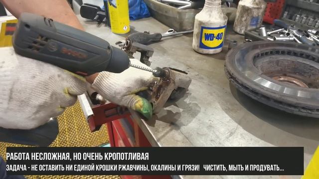 Обслуживание тормозной системы автомобиля