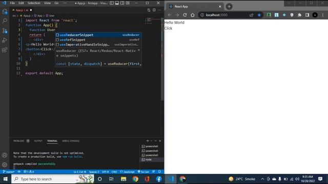 Click Event in React js in Urdu Lec #7 | React js tutorials | React tutorial | MalikAhadOfficial