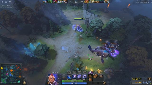 Ой... Супер Фарм на Антимаге | Anti Mage 7.22 Dota 2 смотреть онлайн