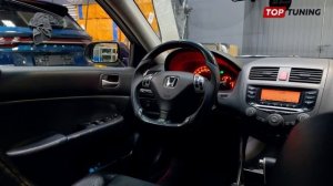 Тюнинг руль для Хонда Аккорд 7 – Поменяли старый на новый