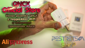 ► УМНАЯ РОЗЕТКА QNCX С ПОДДЕРЖКОЙ WI-FI И ГОЛОСОВОГО ПОМОЩНИКА АЛИСА ? РАСПАКОВКА ? И ОБЗОР ⬇️