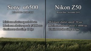 Camera Review | Sony a6500 vs Nikon Z50 | 4K | Sony | Nikon | Which one is better ?