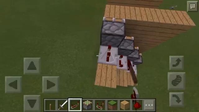 Как сделать механическую лестницу в майнкрафт смотреть онлайн