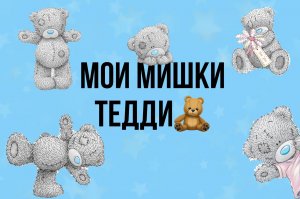 Обзор на мою коллекцию мишек Тедди