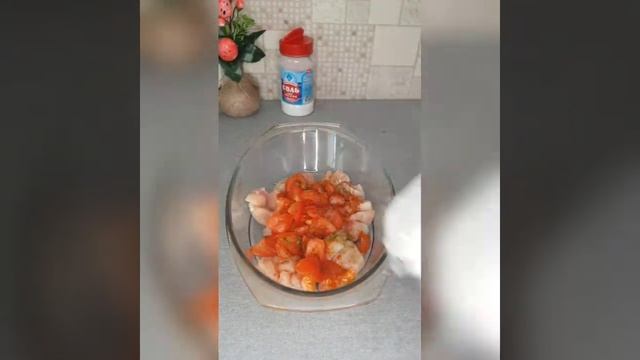 Запеканка с курицей. Лёгкий белковый ужин. Идеально к салату.