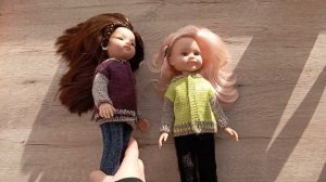 Одежда для кукол / Вяжем для Паола Рейна