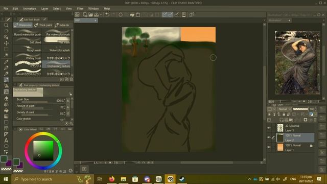 Reimagining Boreas (John William Waterhouse) Part 1 смотреть онлайн