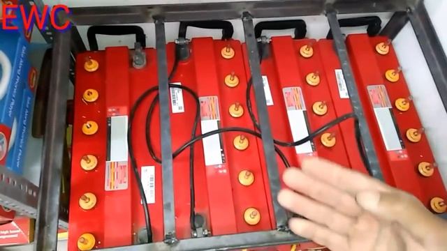 Inverter 4 Battery wala connection।। 3.7 kva inverter।। inverter connection