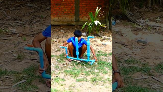 Trick Free electricity | I turn PVC pipe into a water pump at home free no need electricity power