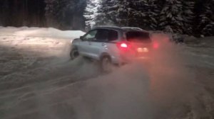 Subaru Forester в снегу
