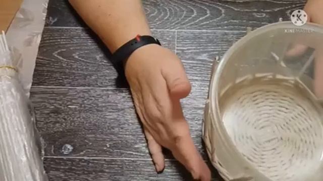 Вот , что получилось . Корзинка готова. смотреть онлайн